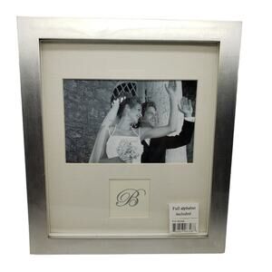 Cynthia Royce Silver Toned Monogram Frame